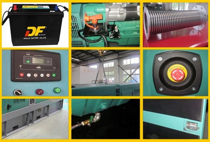 1500 rpm 50HZ AC Trójfazowy generator spalin cichych ISO9001 / CE