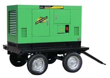 Mobilny przenośny zamknięty generator przyczep 8 - 1000KW 50Hz / 60Hz chłodzony wodą