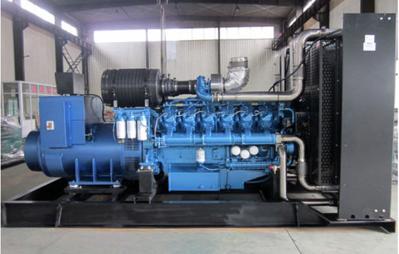 Zestaw generatora Diesla Weichai 1250KVA/1000KW Napięcie wyjściowe 415V/240