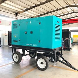 Generator montowany na przyczepie o mocy 250 kW, cichy z chłodzeniem wodnym alternatora Stamford